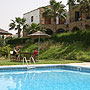 Swimming pool &  back of Palmero Villas